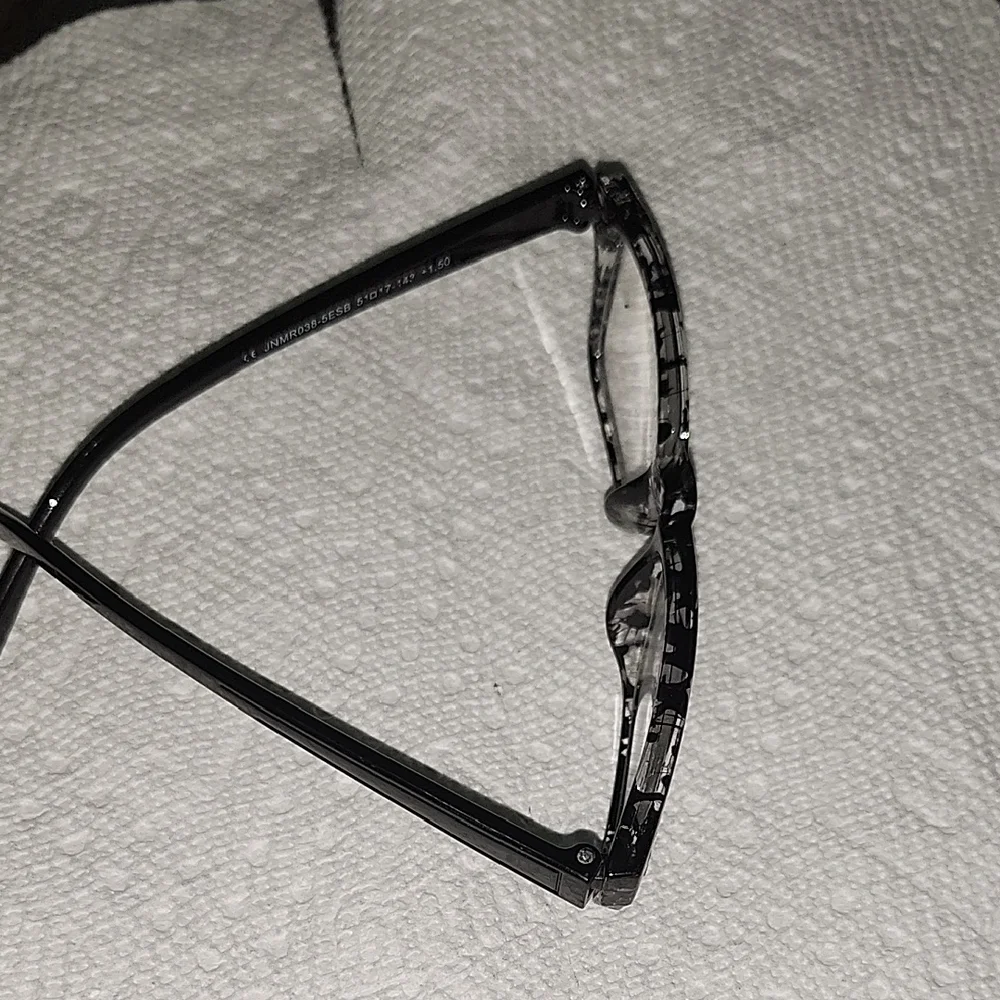 Jones New York Black Patterned Eyeglasses